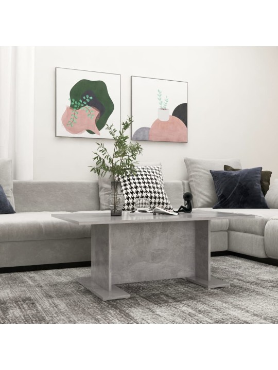 KOHVILAUD, BETOONHALL, 103,5X60X40 CM, PUITLAASTPLAAT