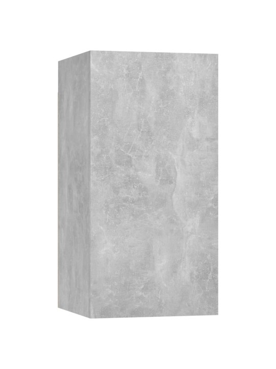 Telerikapid 7 tk, betoonhall, 30,5 x 30 x 60 cm, puitlaastplaat