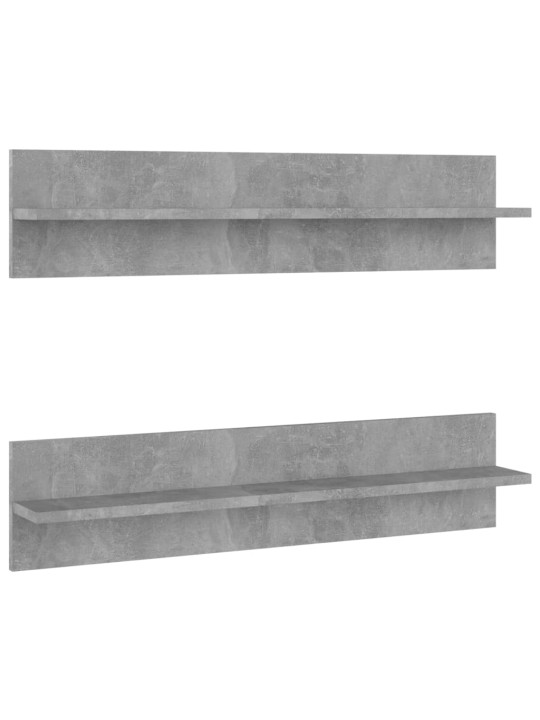 SEINARIIULID 2 TK, BETOONHALL, 80 X 11,5 X 18 CM, PUITLAASTPLAAT