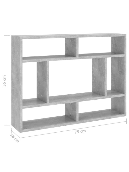 Seinariiul, betoonhall, 75 x 16 x 55 cm, puitlaastplaat