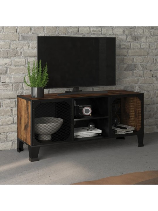 Tv-kapp, maapruun, 105x36x47 cm, metall ja mdf