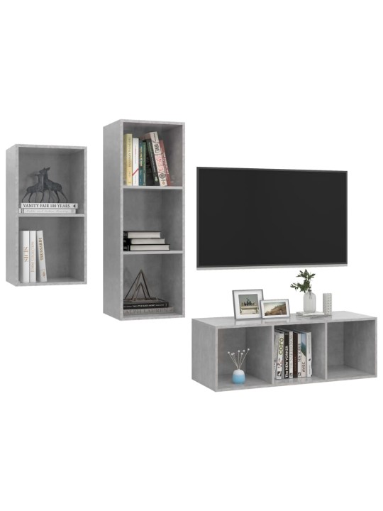 3-OSALINE TELERIKAPPIDE KOMPLEKT, BETOONHALL, PUITLAASTPLAAT