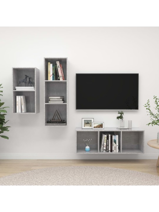 3-OSALINE TELERIKAPPIDE KOMPLEKT, BETOONHALL, PUITLAASTPLAAT