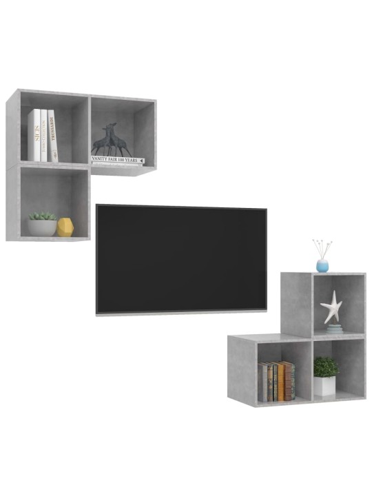 4-OSALINE TELERIKAPPIDE KOMPLEKT, BETOONHALL, TEHISPUIT