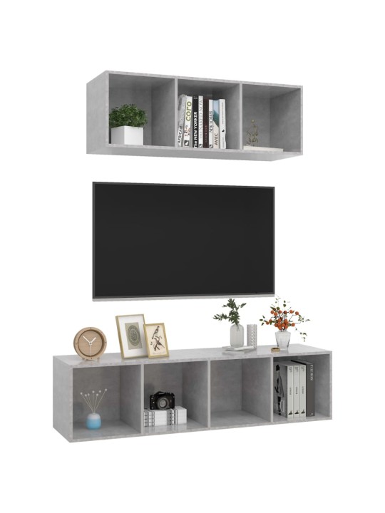 2-OSALINE TELERIKAPPIDE KOMPLEKT, BETOONHALL, PUITLAASTPLAAT