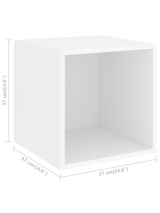 3-OSALINE TELERIKAPPIDE KOMPLEKT, VALGE, TEHISPUIT
