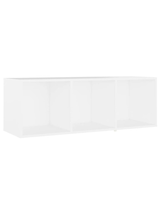 Telerikapid 2 tk, valge, 107 x 35 x 37 cm, puitlaastplaat