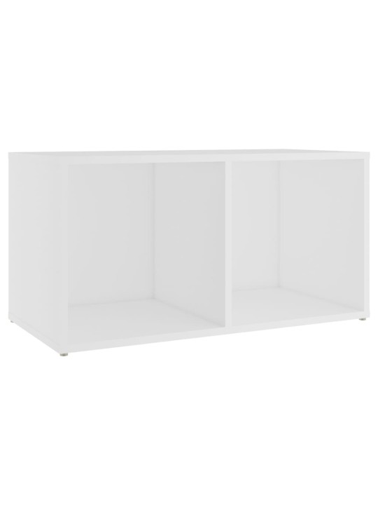 Telerikapid 4 tk valge 72x35x36,5 cm puitlaastplaat
