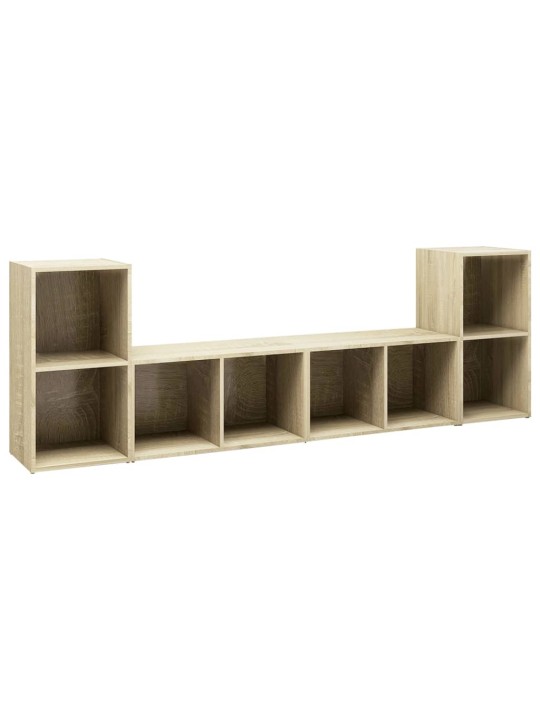 TELERIKAPID 4 TK, SONOMA TAMM, 72X35X36,5 CM, TEHISPUIT