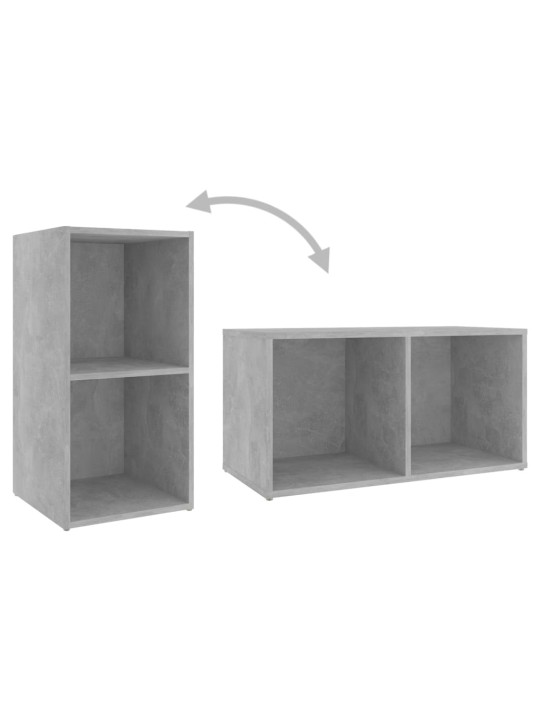 3-osaline telerikappide komplekt, betoonhall, puitlaastplaat