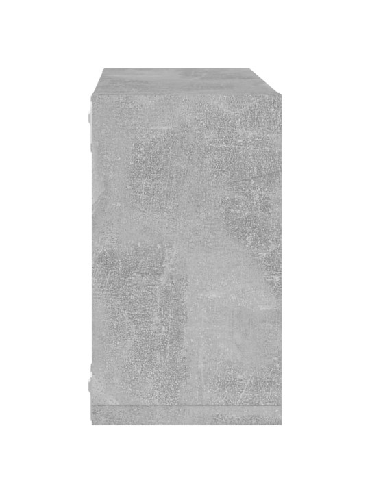 KUUBIKUKUJULISED SEINARIIULID 4 TK, BETOONHALL, 26X15X26 CM