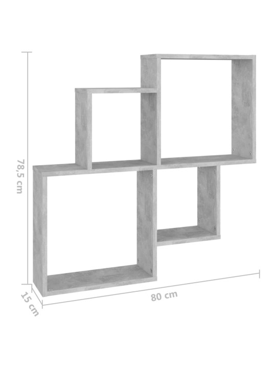 Seinariiul, betoonhall, 80 x 15 x 78,5 cm, puitlaastplaat