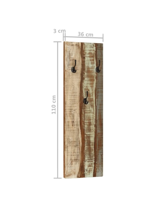 Seinanagid 2 tk, 36 x 3 x 110 cm, taastatud puit