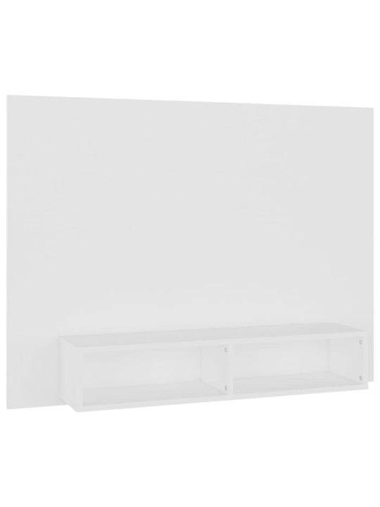 Tv-seinakapp, valge, 120 x 23,5 x 90 cm, puitlaastplaat