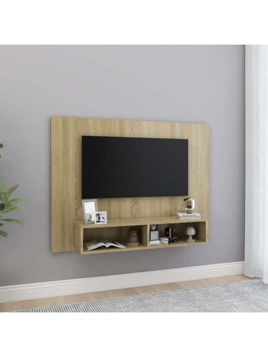 TV-SEINAKAPP, SONOMA TAMM, 120X23,5X90 CM, TEHISPUIT