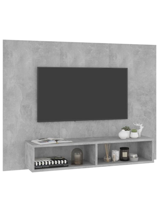 TV-SEINAKAPP, BETOONHALL, 120X23,5X90 CM, TEHISPUIT
