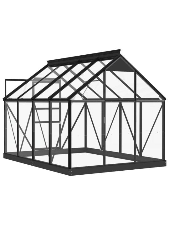 KASVUHOONE ASENDUSRAAM, ANTRATSIIT, 155X103X191 CM, ALUMIINIUM