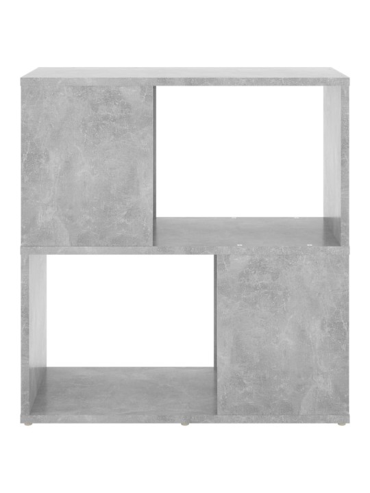 RAAMATURIIUL, BETOONHALL, 60 X 24 X 63 CM, PUITLAASTPLAAT