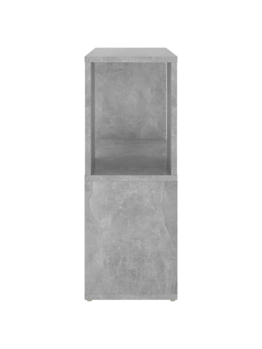 RAAMATURIIUL, BETOONHALL, 60 X 24 X 63 CM, PUITLAASTPLAAT