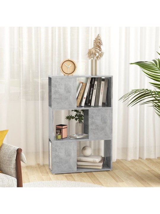 RAAMATURIIUL/RUUMIJAGAJA, BETOONHALL 60X24X94 CM PUITLAASTPLAAT