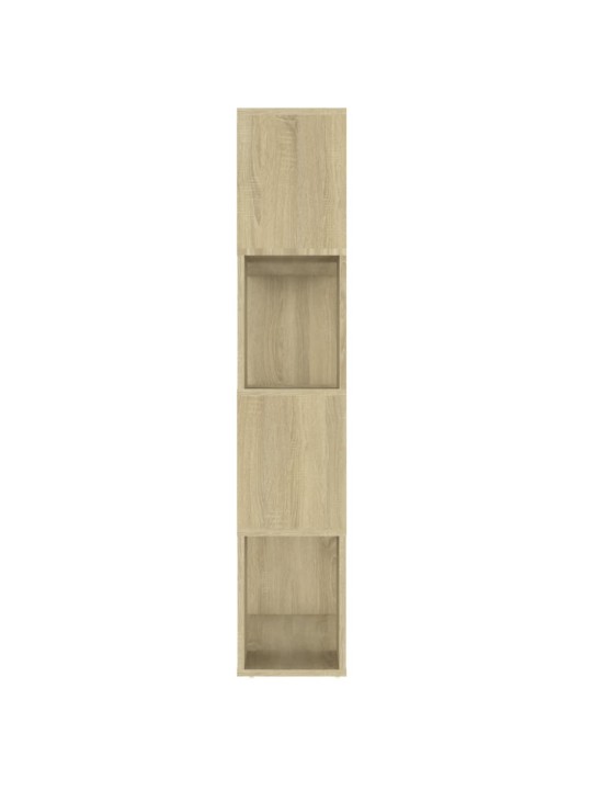 RAAMATURIIUL/RUUMIJAGAJA, TAMM, 80X24X124.5 CM, PUITLAASTPLAAT