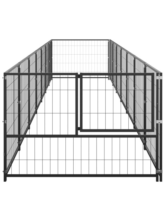 Koeraaedik, must, 7 m², teras