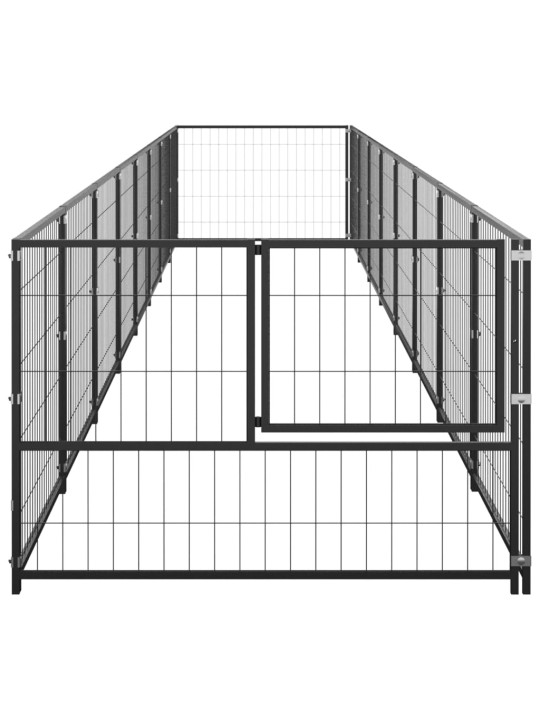 Koeraaedik, must, 8 m², teras