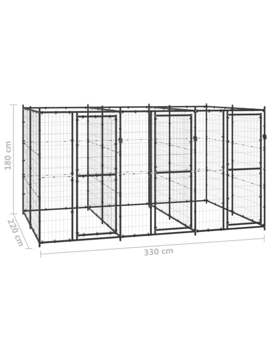 Koeraaedik, teras, 7,26 m²