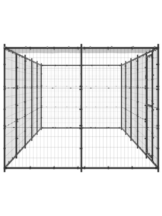 Koeraaedik katusega, teras, 12,1 m²