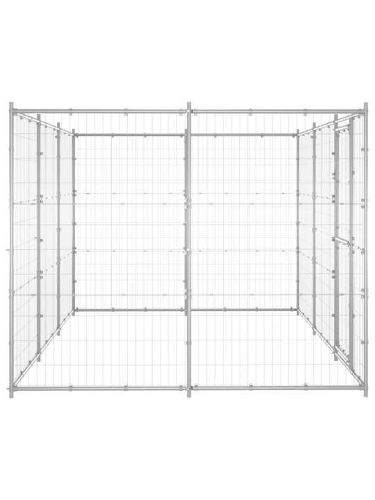 Koeraaedik, tsingitud teras, 7,26 m²