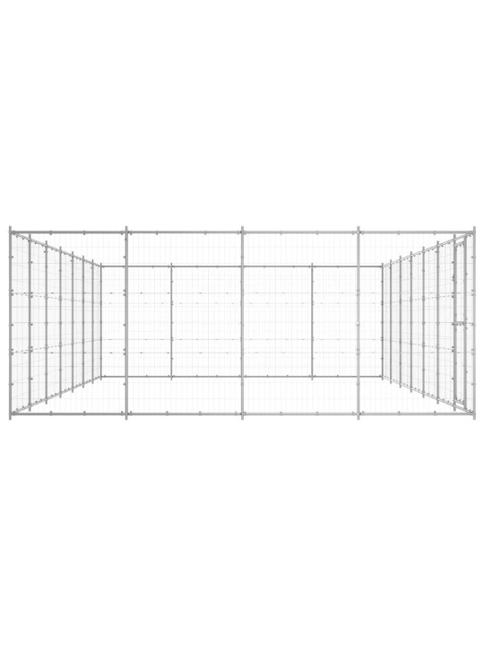 Koeraaedik, tsingitud teras, 33,88 m²