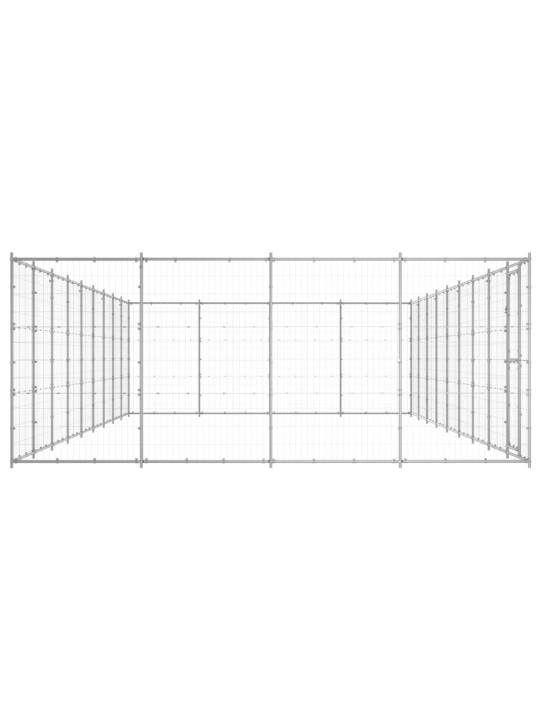 Koeraaedik, tsingitud teras, 43,56 m²