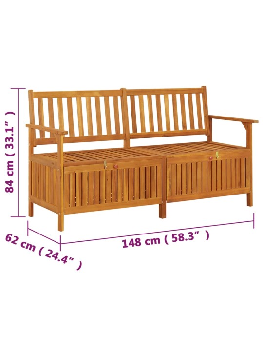 Hoiupink, 148 cm, akaatsiapuit