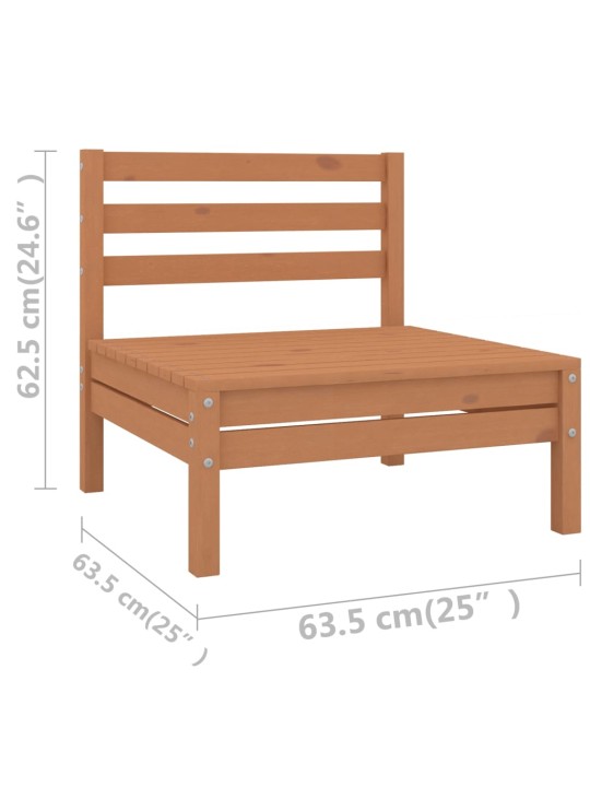 12-osaline aiadiivanikomplekt, meepruun, männipuit