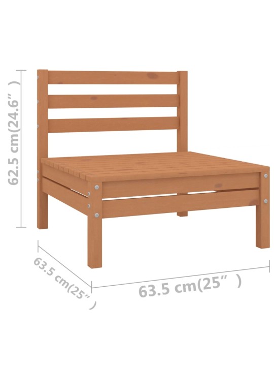 13-osaline aiadiivanikomplekt, meepruun, männipuit