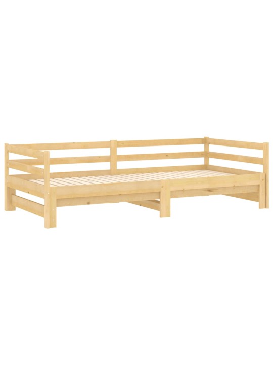 VÄLJATÕMMATAV PÄEVAVOODI, 2X(90X200) CM, TÄISMÄNNIPUIT