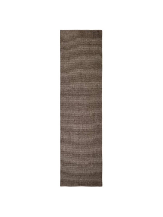 Vaip, naturaalne sisal, 66 x 250 cm, pruun