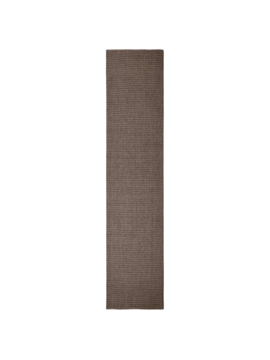 Vaip naturaalne sisal 66x300 cm, pruun