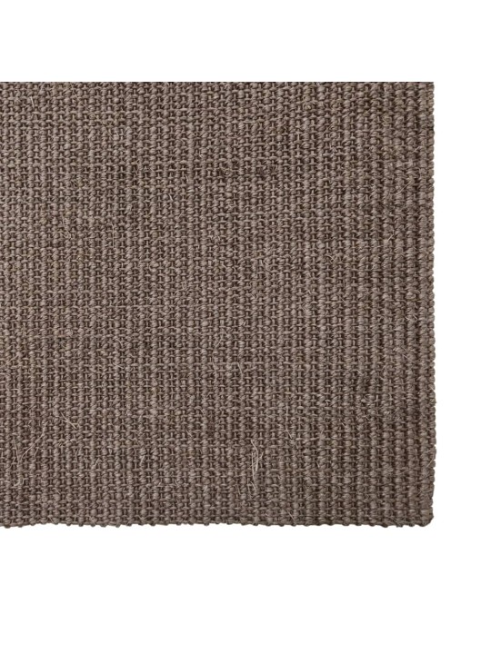 Vaip naturaalne sisal 66x300 cm, pruun