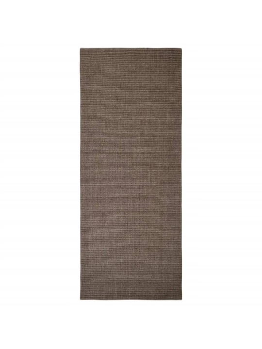 Vaip, naturaalne sisal, 80 x 200 cm, pruun