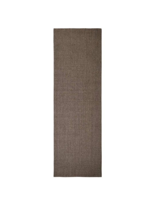 Vaip naturaalne sisal 80x250 cm, pruun