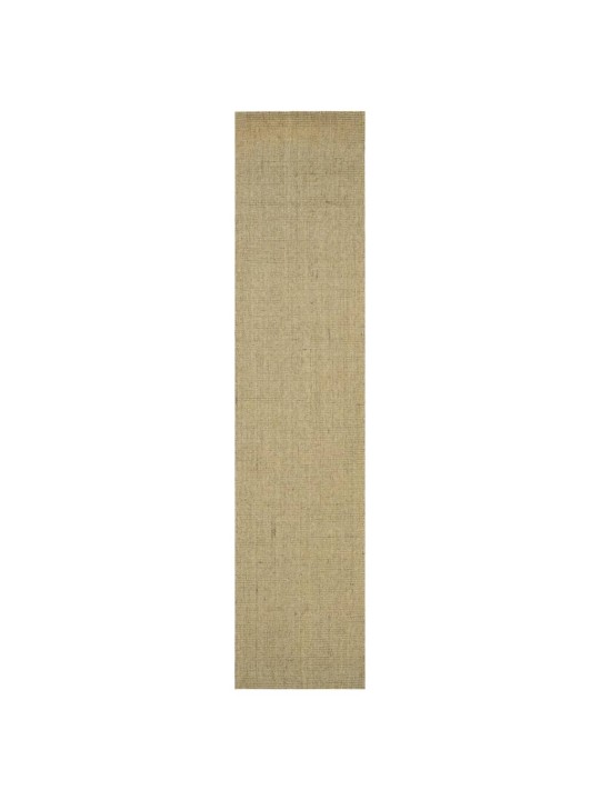 Vaip naturaalne sisal 66x300 cm, pruunikashall