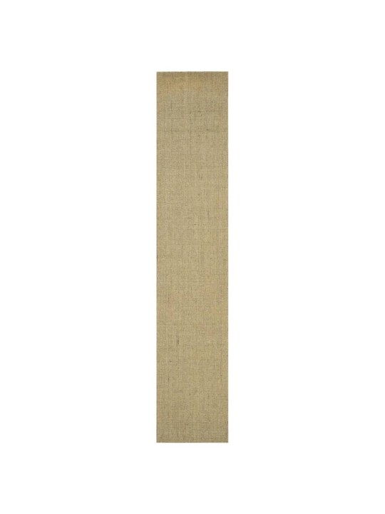 Vaip naturaalne sisal 66x350 cm, pruunikashall