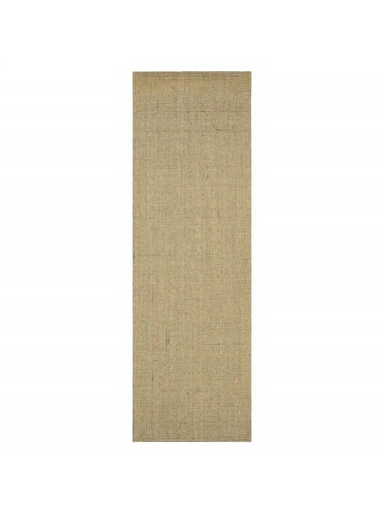 Vaip, naturaalne sisal, 80 x 250 cm, pruunikashall