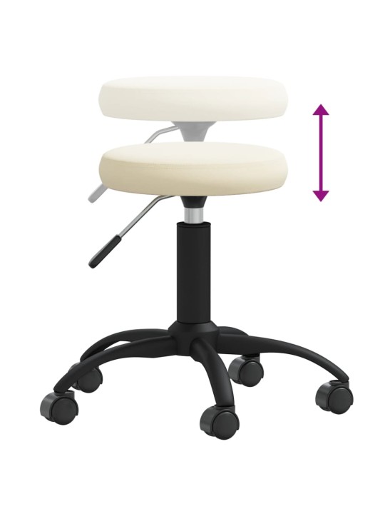MASSAGE STOOL VELVET CREAM