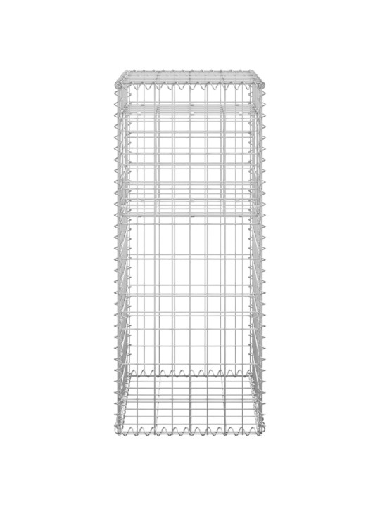 Gabioonkorvid 2 tk, 40 x 40 x 100 cm, raud