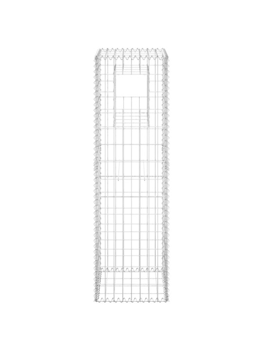 Gabioonkorvid 2 tk, 40 x 40 x 140 cm, raud