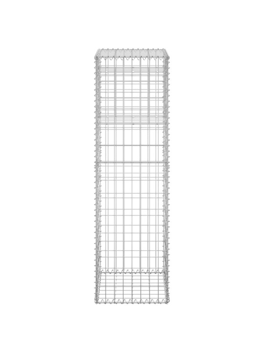 Gabioonkorvid 2 tk, 40 x 40 x 140 cm, raud