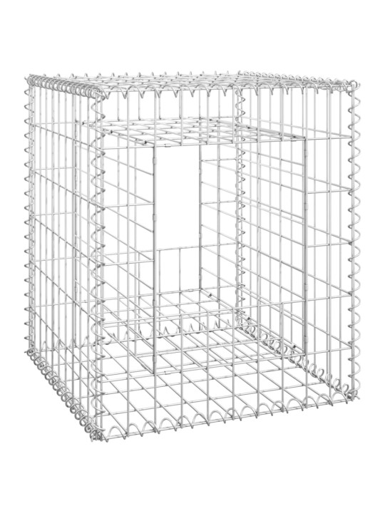 Gabioonkorvid 2 tk, 50 x 50 x 60 cm, raud