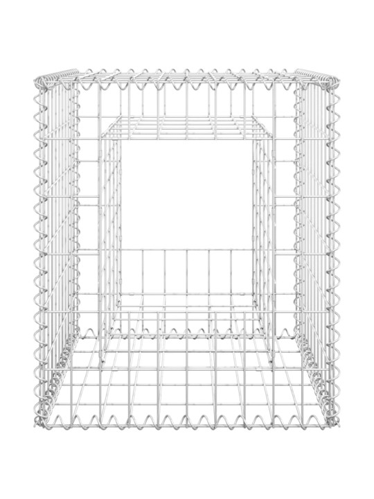 Gabioonkorvid 2 tk, 50 x 50 x 60 cm, raud